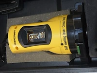Werfradio maginon br10, slijpschijf powerplus pow20030, slijpschijf bosch pws750-125, handcirkelzaag trotec pcss-10-1400 in doos, schuurmachine bosch gss 23e in pvc koffer, poliermachine einhell bpp5 1100e in pvc koffer, laser topcraft op statief - afbeelding 31 van  36