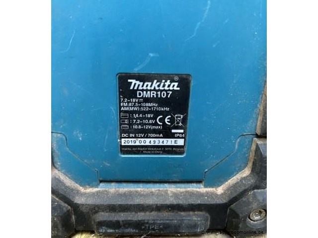 Werfradio makita - afbeelding 2 van  2