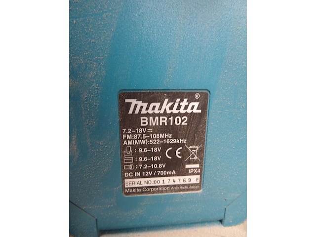 Werfradio makita - afbeelding 3 van  3