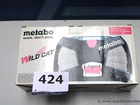 Werfradio metabo rc12 wild cat, werking niet gekend - afbeelding 1 van  3