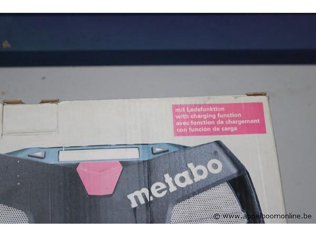 Werfradio metabo rc12 wild cat, werking niet gekend - afbeelding 2 van  3