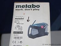 Werfradio metabo rc12 wild cat, werking niet gekend - afbeelding 3 van  3