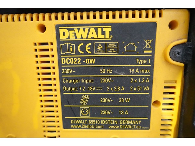 Werfverlichting dewalt - afbeelding 3 van  3