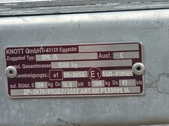 Werfwagen knott zhl 15 - afbeelding 42 van  46