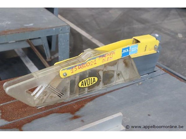 Werfzaagmachine avola vv aanvoertafel - afbeelding 2 van  4