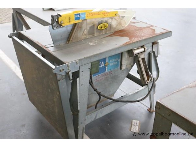 Werfzaagmachine avola vv aanvoertafel - afbeelding 3 van  4