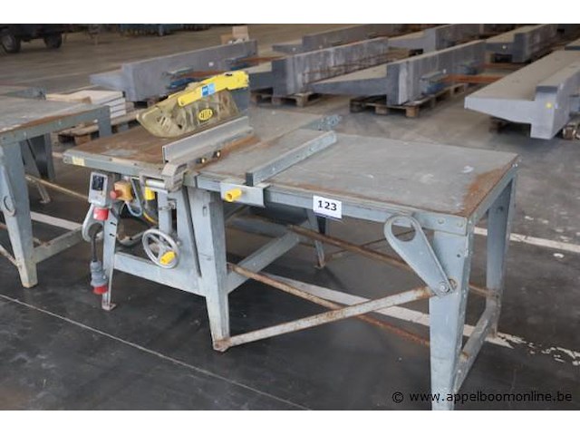 Werfzaagmachine avola vv aanvoertafel - afbeelding 1 van  3