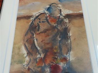 Werk a.vermeir 29x35cm - afbeelding 2 van  3