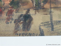 Werk a.vermeir 29x35cm - afbeelding 3 van  3