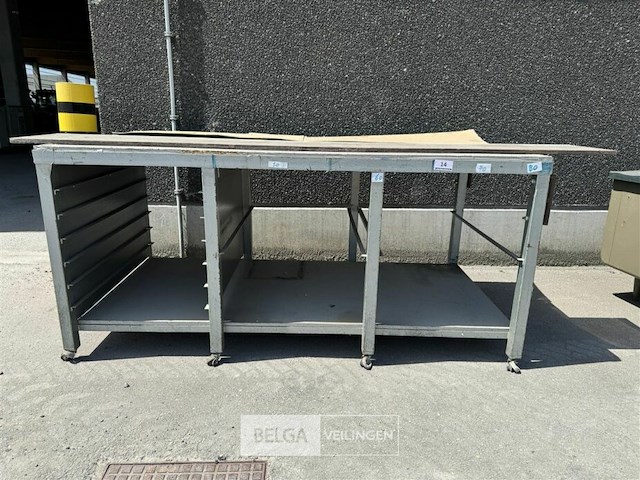 Werkbank afm ± 200x100x97 - afbeelding 1 van  6