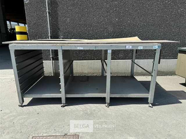 Werkbank afm ± 200x100x97 - afbeelding 2 van  6