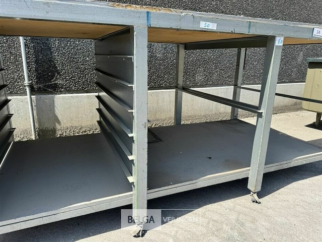 Werkbank afm ± 200x100x97 - afbeelding 4 van  6
