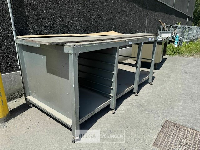 Werkbank afm ± 200x100x97 - afbeelding 5 van  6
