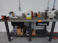 Werkbank beta & slijpmolen optium