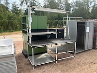 Werkbank en 2 kasten - afbeelding 1 van  4