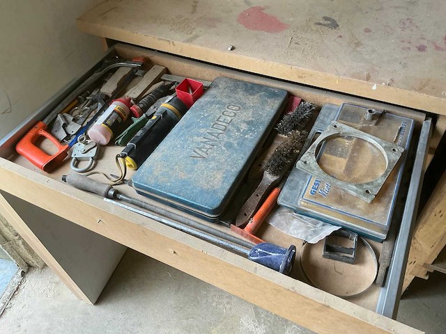 Werkbank en bevestigingsmateriaal - afbeelding 3 van  12