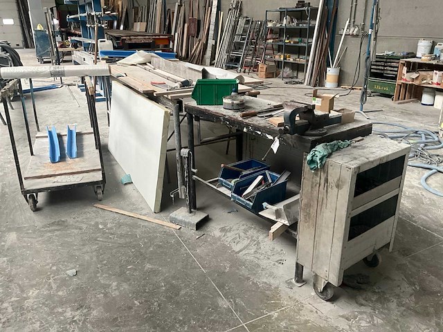 Werkbank en transportkar - afbeelding 1 van  14