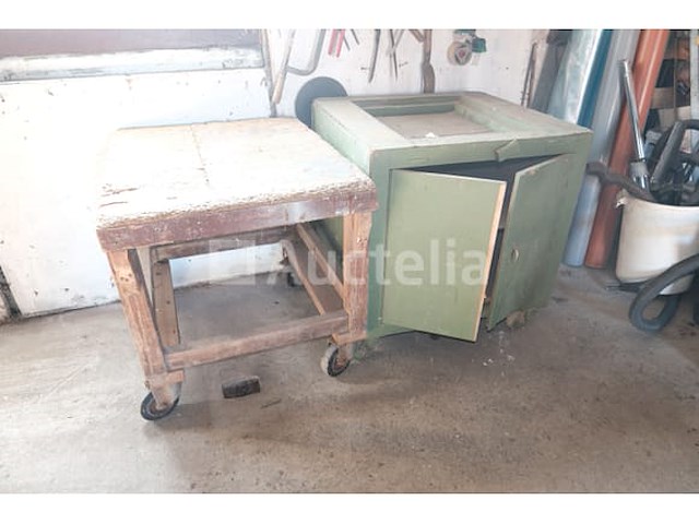 Werkbank en werkplaatskast - afbeelding 2 van  6