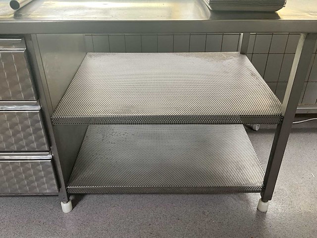 Werkbank in rvs - afbeelding 8 van  9