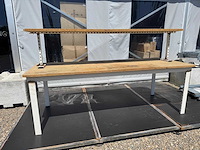 Werkbank magazijntafel zwaar 270x110x150cm