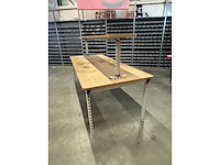 Werkbank magazijntafel zwaar 270x110x150cm - afbeelding 3 van  3