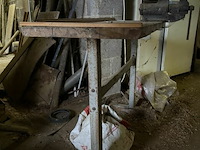 Werkbank met bankschroef l120xb45xh84 cm - afbeelding 3 van  3