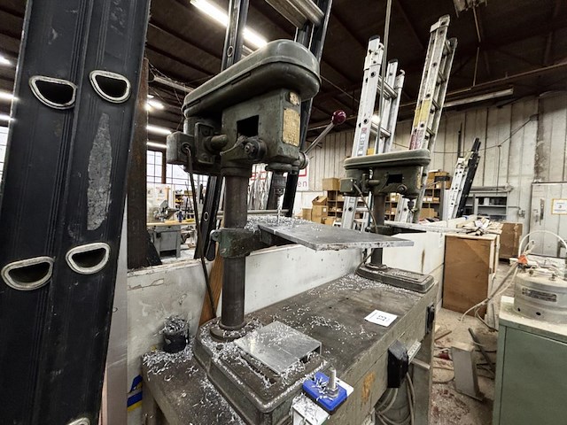 Werkbank met dubbele kolomboor kira knd-8 - afbeelding 3 van  10