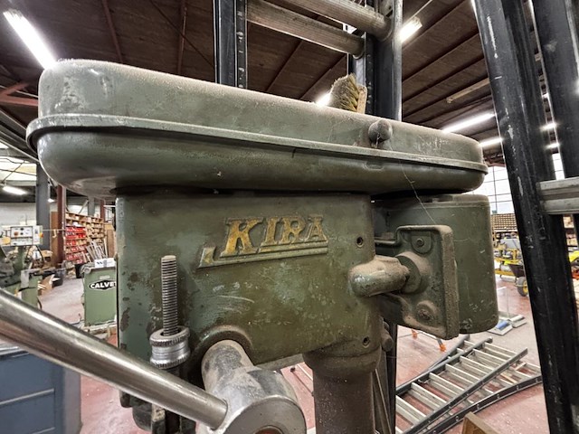 Werkbank met dubbele kolomboor kira knd-8 - afbeelding 6 van  10