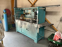 Werkbank met kolomboormachine - afbeelding 1 van  5