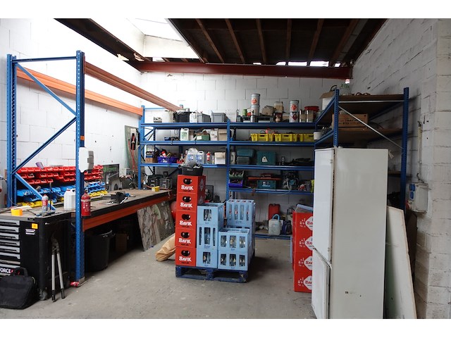 Werkbank uit palletstelling stow + magazijnrekken - afbeelding 1 van  10