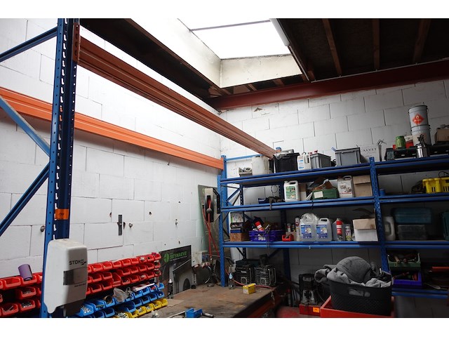 Werkbank uit palletstelling stow + magazijnrekken - afbeelding 5 van  10