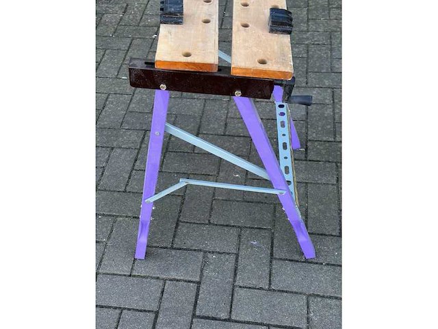 Werkbank voor werf - werfwerkbank - surface table - afbeelding 1 van  2