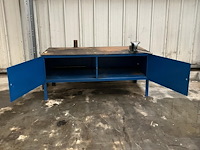 Werkbank/kast met bankschroef - afbeelding 3 van  3