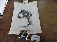 Werken op papier 5 stuks - afbeelding 2 van  10