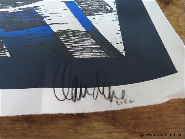 Werken op papier 5 stuks - afbeelding 6 van  10