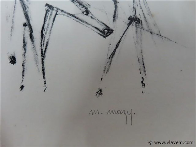 Werken op papier 5 stuks - afbeelding 8 van  10