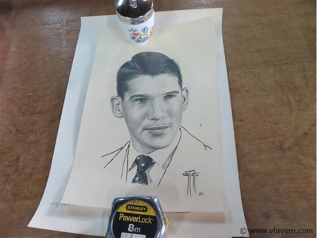 Werken op papier 5 stuks - afbeelding 9 van  10