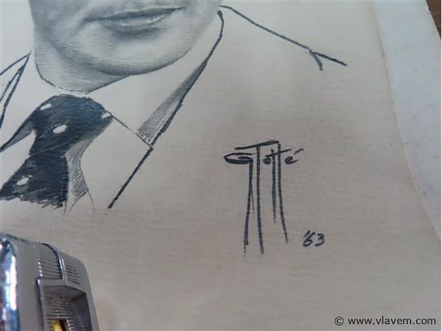 Werken op papier 5 stuks - afbeelding 10 van  10