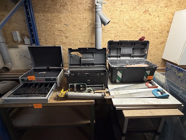 Werkgereedschap allerhande - afbeelding 1 van  1