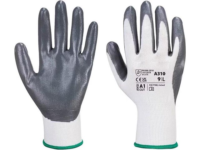 Werkhandschoenen maat 8 - white - 144 paar - afbeelding 1 van  1