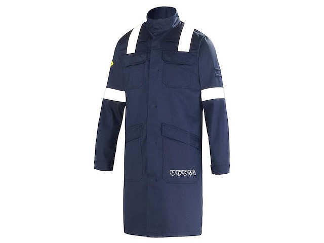 Werkjas - multinorm - marine blauw maat xl (5x) - afbeelding 1 van  1