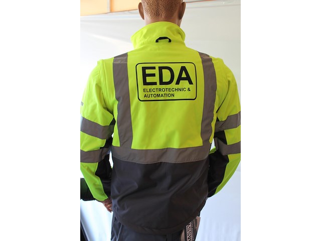 Werkjas delta plus tarmac maat s - afbeelding 3 van  4