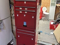 Werkkast met inhoud