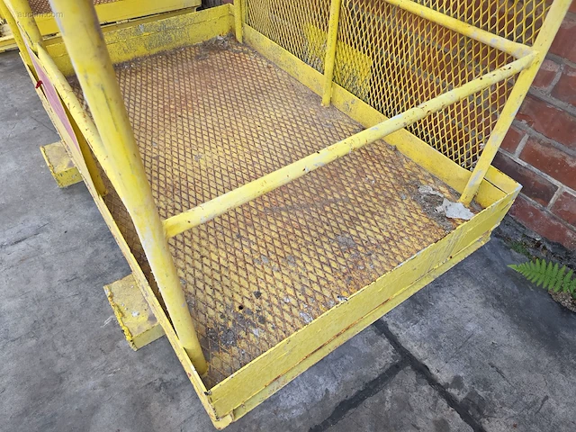 Werkkooi voor heftruck - afbeelding 4 van  4