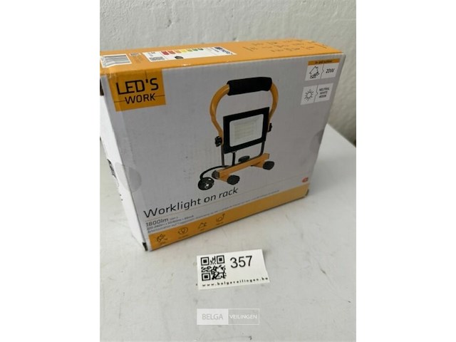 Werklamp 20w 1800 lumen - afbeelding 3 van  3