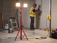 Werklamp 2x50w led 3in1 kleur cct breedstraaler waterdicht met tripod(2x) - afbeelding 2 van  7