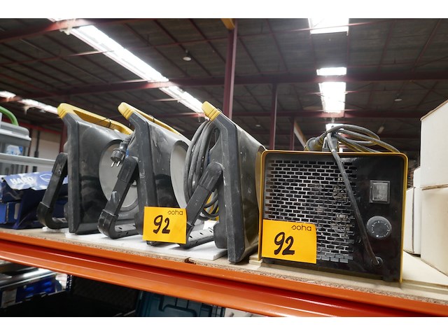 Werklampen + verwarming ironside - afbeelding 1 van  4