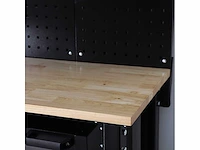 Werkplaatsinrichting - werkbank met wandkasten, werkplaatskasten, 2 opbergkasten - afbeelding 4 van  9