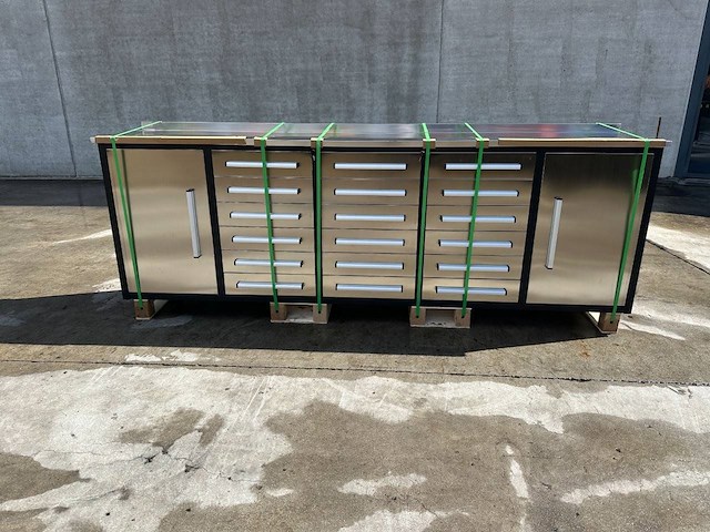 Werkplaatskast 10ft-18d-2b-01b 2026 nieuw - afbeelding 1 van  1