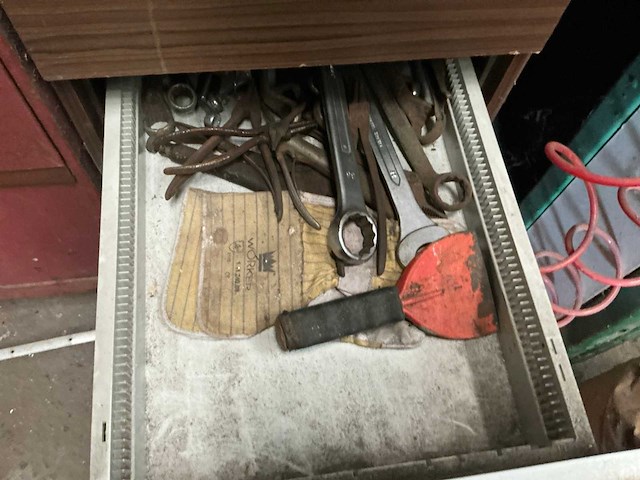 Werkplaatskast met handgereedschappen - afbeelding 4 van  7